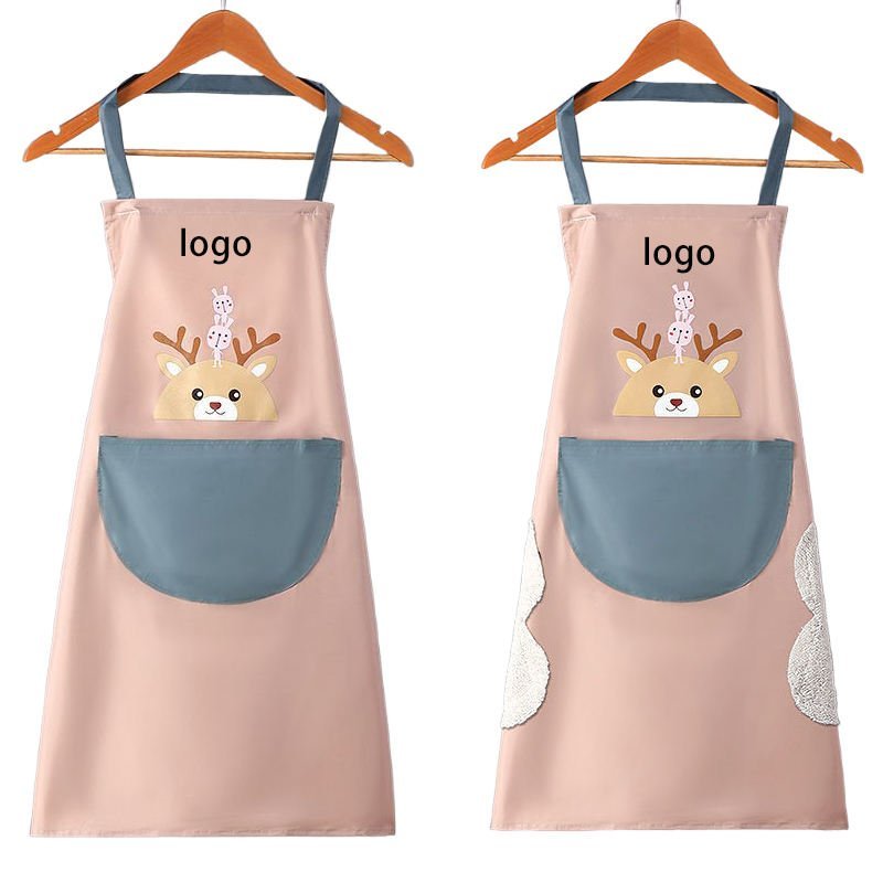 Ha220cac217674f98b7b37ef5b0c7728dj.jpg Waterproof Dry Hand Kitchen Apron - Image 1